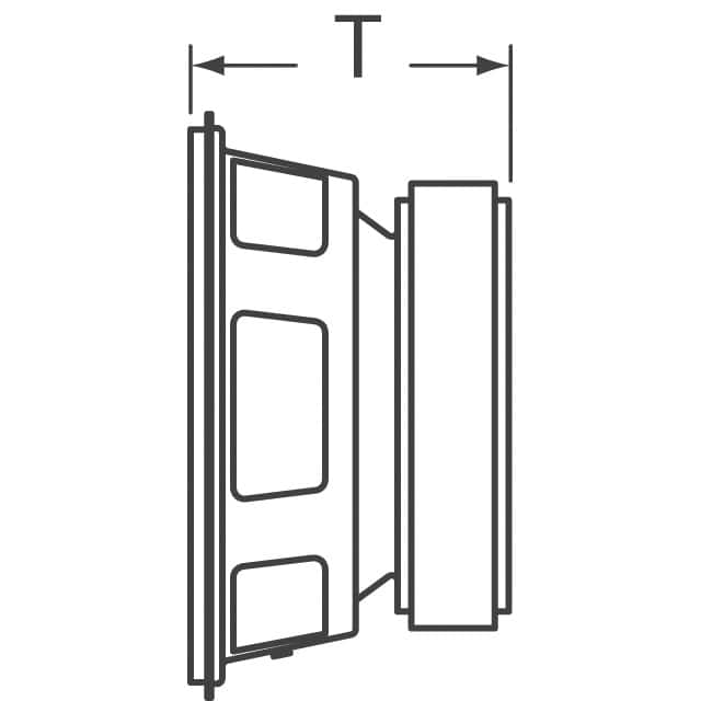 AS10004PS-WR-R PUI Audio, Inc.  Speakers